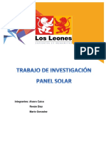 Trabajo Investigativo Taller Energía Solar