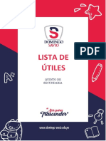 Lista de útiles S5