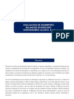 Balance Scorecard - Desempeño Financiero