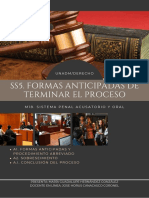 Formas anticipadas de terminar procesos penales