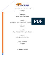 Investigación de Los Conceptos de Teoría Del Estado