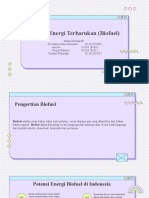 Energi Terbarukan BIOFUEL