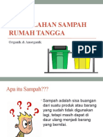 Pengelolaan Sampah Rumah Tangga