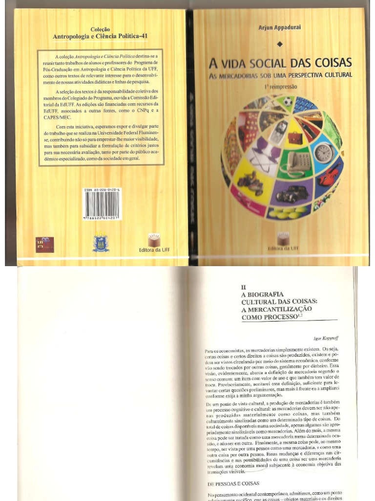 KOPYTOFF, Igor - A Biografia Cultural Das Coisas | PDF