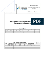 Mechanical Datasheet - Wellhead Compressor Package