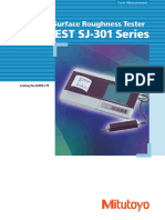 SURFTEST SJ-301 Series: Portable Surface Roughness Tester