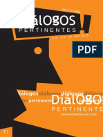 DIÁLOGOS PERTINENTES - ONLINE: Revista Científica de Letras Volume 12
