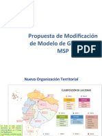 Propuesta de Modificación Al Modelo de Gestión MSP