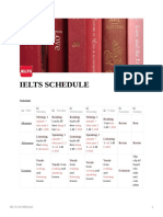 Ielts Schedule