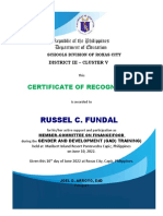True COMMITTEE CERTIFICATION GAD or INSET