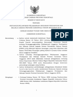 PERDA Gorontalo No 8 TH 2019 TTG Pertanggungjawaban Pelaksanaan APBD TA 2018