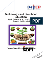 Technology and Livelihood Education: Agri-Fishery Arts - Horticulture Quarter 2 - Module 2