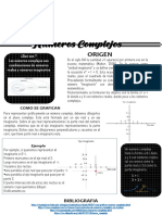 Origen: ¿Qué Son ? Los Números Complejos Son Combinaciones de Números Reales y Números Imaginarios