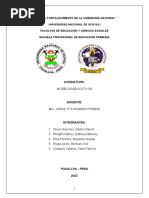 Clasificación de Modelos Pedagógicos | PDF | Plan de estudios | Maestros
