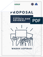 Proposal Wadah Aspirasi Mahasiswa - Komisi I Aspirasi