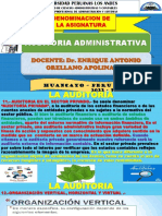 Semana 03 de La Asignatura de Auditoria Administrativa 2022-I