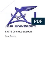 Facts of Child Labour: Group Members