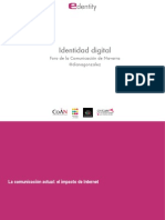 Identidad Digital. Curso Foro de la Comunicación de Navarra y #periodistasNAV (actualizado curso II)