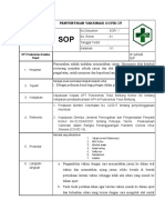 Sop Penyuntikan Vaksin