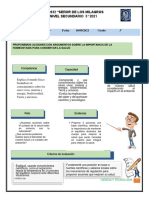 Experiencia de Aprendizaje 3°