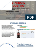 Standard Costing Variances Explained