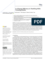 A Comparative Study of Energy Efficiency in Tumbling Mills