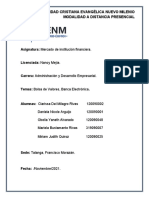 Banca Electronica, Bolsa de Valores