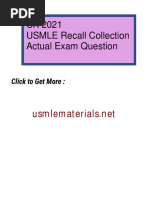 Usmle Step 2 Ck Recalls 2021 3jz Dr Notes