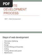 Website Development Process