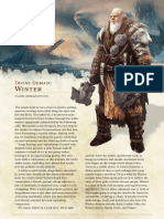 Cleric Winter Domain