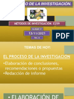 El Proceso de La Investigación