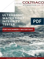 Ultrasonic Watertight Integrity Tester