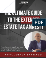 The Ultimate Guide To The Extended Estate Amnesty Tax - Extended Edition