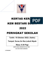 SJKC Kertas Kerja Kem Bestari Solat 2022