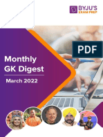 Monthly Current Affairs 2022 For March 89