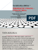 Materi Tata Kelola Desa Pak Kadis