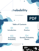 Math Journal 1 - Probability