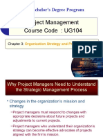 Project Management Course Code: UG104: CBFS Bachelor's Degree Program