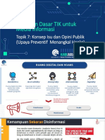 Optimalisasi Literasi Digital Masyarakat