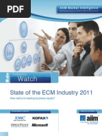 ECM State of Industry 2011