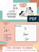 Atomic Number, Mass