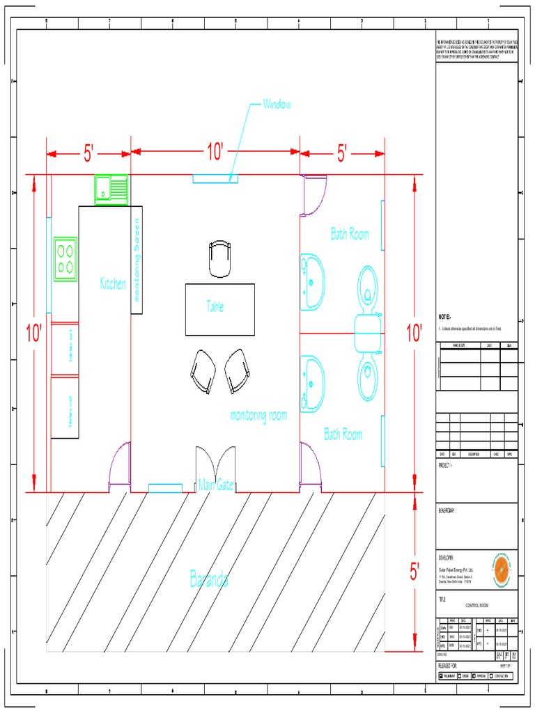 Control Room Layout | PDF