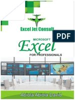 Microsoft Excel for Professionals Essentials & Intermediate One Volume 1