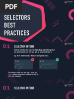 Css Selector Best Practices