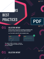 Css Selector Best Practices