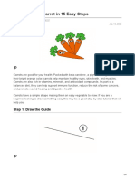 verbnow.com-How to Draw a Carrot in 15 Easy Steps