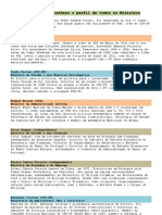 Perfil Dos Novos Ministros (Governo PSD-CDSPP 2011)