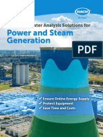 Power and Steam Generation: Complete Water Analysis Solutions For