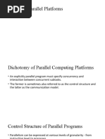 Lecture 3 - 1 Dichotomy of Parallel Computing Platforms