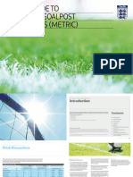 Fa Guide To Pitch and Goalpost Dimensions Metric